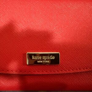 Kate Spade Red Carry Along Wristlet